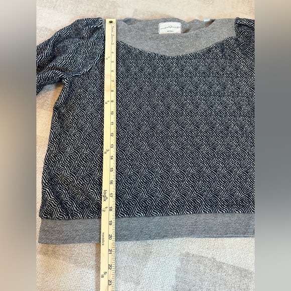 Sita Murt Sweatshirt Jacquard Blue and Gray (Size L) - Picture 7 of 9